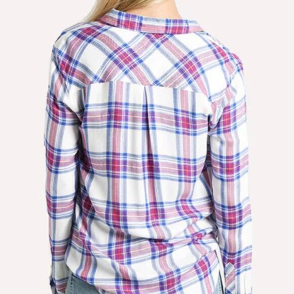 Classic RAILS Hunter button down - plaid print, timeless! Size Small - Picture 3 of 6